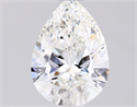 Natural Diamond 1.01 Carats, Pear with  Cut, H Color, VS1 Clarity and Certified by GIA