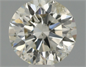 Natural Diamond 0.50 Carats, Round with Excellent Cut, I Color, SI2 Clarity and Certified by IGI