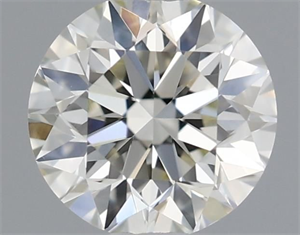 Picture of Natural Diamond 0.41 Carats, Round with Very Good Cut, I Color, VS1 Clarity and Certified by IGI