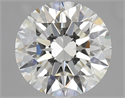 Natural Diamond 2.90 Carats, Round with Excellent Cut, I Color, VS1 Clarity and Certified by GIA