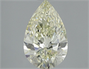 Natural Diamond 1.61 Carats, Pear with  Cut, K Color, VVS1 Clarity and Certified by IGI