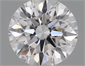 Natural Diamond 0.40 Carats, Round with Excellent Cut, D Color, SI1 Clarity and Certified by IGI