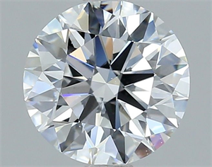 Picture of Natural Diamond 2.01 Carats, Round with Excellent Cut, D Color, VS2 Clarity and Certified by GIA