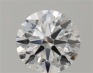 Picture of Natural Diamond 1.53 Carats, Round with Excellent Cut, F Color, VS1 Clarity and Certified by GIA