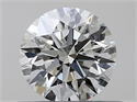 Natural Diamond 0.40 Carats, Round with Excellent Cut, I Color, VVS2 Clarity and Certified by GIA