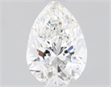 Natural Diamond 1.02 Carats, Pear with  Cut, F Color, VS1 Clarity and Certified by GIA