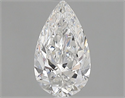 Natural Diamond 1.00 Carats, Pear with  Cut, E Color, VS2 Clarity and Certified by GIA