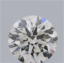 Natural Diamond 0.40 Carats, Round with Excellent Cut, I Color, VS2 Clarity and Certified by IGI