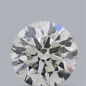 Picture of Natural Diamond 0.40 Carats, Round with Excellent Cut, I Color, VS2 Clarity and Certified by IGI