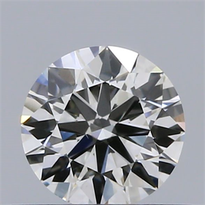 Picture of Natural Diamond 0.41 Carats, Round with Excellent Cut, H Color, VS1 Clarity and Certified by IGI