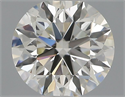 Natural Diamond 0.40 Carats, Round with Excellent Cut, I Color, VS2 Clarity and Certified by IGI