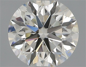 Picture of Natural Diamond 0.40 Carats, Round with Excellent Cut, I Color, VS2 Clarity and Certified by IGI