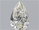 Natural Diamond 1.00 Carats, Pear with  Cut, I Color, IF Clarity and Certified by GIA