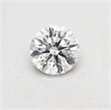 Natural Diamond 2.41 Carats, Round with Excellent Cut, H Color, I1 Clarity and Certified by GIA