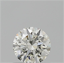 Natural Diamond 0.50 Carats, Round with Very Good Cut, K Color, VS2 Clarity and Certified by GIA