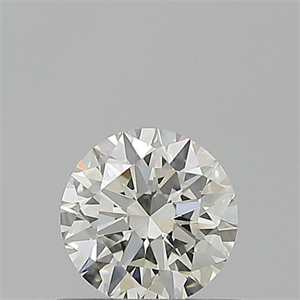 Picture of Natural Diamond 0.50 Carats, Round with Very Good Cut, K Color, VS2 Clarity and Certified by GIA