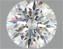 Natural Diamond 0.40 Carats, Round with Excellent Cut, I Color, VVS2 Clarity and Certified by GIA