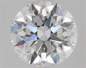 Picture of Natural Diamond 1.61 Carats, Round with Excellent Cut, D Color, VVS1 Clarity and Certified by GIA