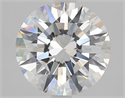 Natural Diamond 2.01 Carats, Round with Excellent Cut, D Color, VS1 Clarity and Certified by GIA