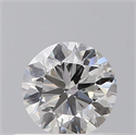 Natural Diamond 0.40 Carats, Round with Very Good Cut, G Color, SI2 Clarity and Certified by GIA