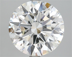 Picture of Natural Diamond 4.02 Carats, Round with Excellent Cut, I Color, VS2 Clarity and Certified by GIA