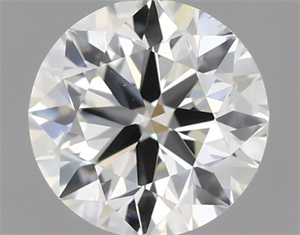 Picture of Natural Diamond 0.50 Carats, Round with Excellent Cut, H Color, VS1 Clarity and Certified by IGI