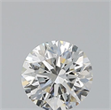 Natural Diamond 0.45 Carats, Round with Excellent Cut, H Color, VS2 Clarity and Certified by GIA