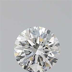 Picture of Natural Diamond 0.45 Carats, Round with Excellent Cut, H Color, VS2 Clarity and Certified by GIA