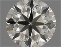 Natural Diamond 0.41 Carats, Round with Very Good Cut, K Color, VVS1 Clarity and Certified by IGI