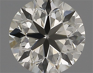 Picture of Natural Diamond 0.41 Carats, Round with Very Good Cut, K Color, VVS1 Clarity and Certified by IGI