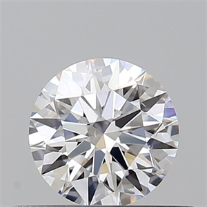 Picture of Natural Diamond 0.42 Carats, Round with Excellent Cut, D Color, VS2 Clarity and Certified by GIA