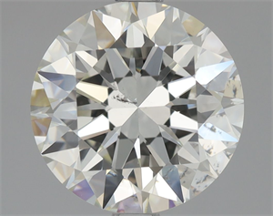 Picture of Natural Diamond 2.01 Carats, Round with Excellent Cut, I Color, SI1 Clarity and Certified by GIA