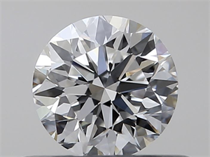 Picture of Natural Diamond 0.40 Carats, Round with Very Good Cut, G Color, VVS2 Clarity and Certified by GIA