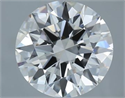 Natural Diamond 3.01 Carats, Round with Excellent Cut, F Color, VS1 Clarity and Certified by GIA