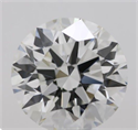 Natural Diamond 5.53 Carats, Round with Excellent Cut, G Color, IF Clarity and Certified by GIA