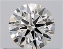 Natural Diamond 0.40 Carats, Round with Very Good Cut, I Color, VS2 Clarity and Certified by GIA