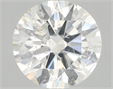 Natural Diamond 5.03 Carats, Round with Excellent Cut, I Color, SI2 Clarity and Certified by IGI