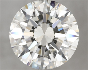 Picture of Natural Diamond 4.01 Carats, Round with Excellent Cut, H Color, VS2 Clarity and Certified by IGI