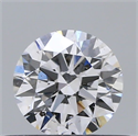 Natural Diamond 0.40 Carats, Round with Excellent Cut, D Color, SI2 Clarity and Certified by GIA