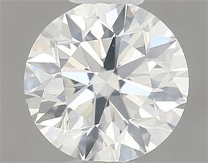 Picture of Natural Diamond 0.50 Carats, Round with Very Good Cut, I Color, SI2 Clarity and Certified by GIA