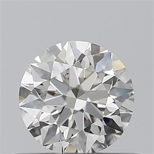 Picture of Natural Diamond 0.40 Carats, Round with Excellent Cut, I Color, VS2 Clarity and Certified by GIA