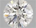 Natural Diamond 0.45 Carats, Round with Excellent Cut, I Color, VVS1 Clarity and Certified by GIA