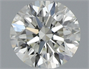 Natural Diamond 0.53 Carats, Round with Excellent Cut, K Color, VS1 Clarity and Certified by GIA