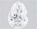 Natural Diamond 1.52 Carats, Pear with  Cut, D Color, VVS1 Clarity and Certified by GIA