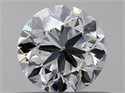 Natural Diamond 0.50 Carats, Round with Good Cut, I Color, VS2 Clarity and Certified by GIA