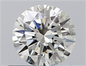 Natural Diamond 0.50 Carats, Round with Excellent Cut, J Color, VS1 Clarity and Certified by GIA