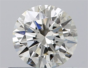 Picture of Natural Diamond 0.50 Carats, Round with Excellent Cut, J Color, VS1 Clarity and Certified by GIA