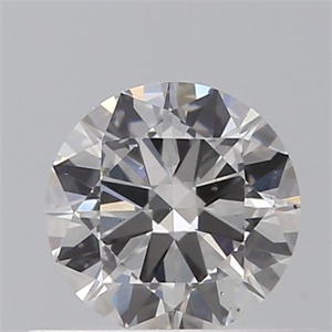 Picture of Natural Diamond 0.40 Carats, Round with Very Good Cut, F Color, VS2 Clarity and Certified by GIA