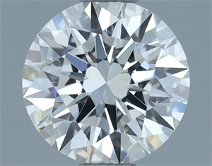 Picture of Natural Diamond 1.04 Carats, Round with Excellent Cut, D Color, IF Clarity and Certified by IGI