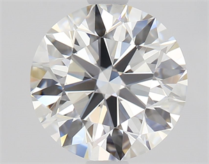 Picture of Natural Diamond 1.63 Carats, Round with Excellent Cut, G Color, VVS2 Clarity and Certified by GIA